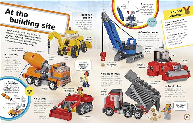 LEGO Amazing Vehicles Activity Book Set 363508 - Colorland Toys