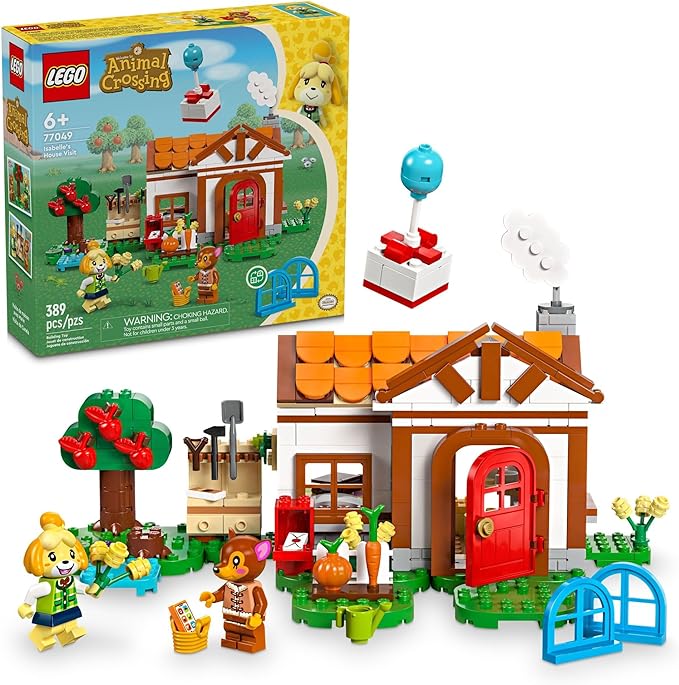 LEGO Animal Crossing Isabelles House Visit - Colorland Toys