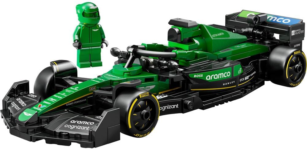 LEGO Aston Martin Aramco F1 AMR24 Race Car 77245 - Colorland Toys
