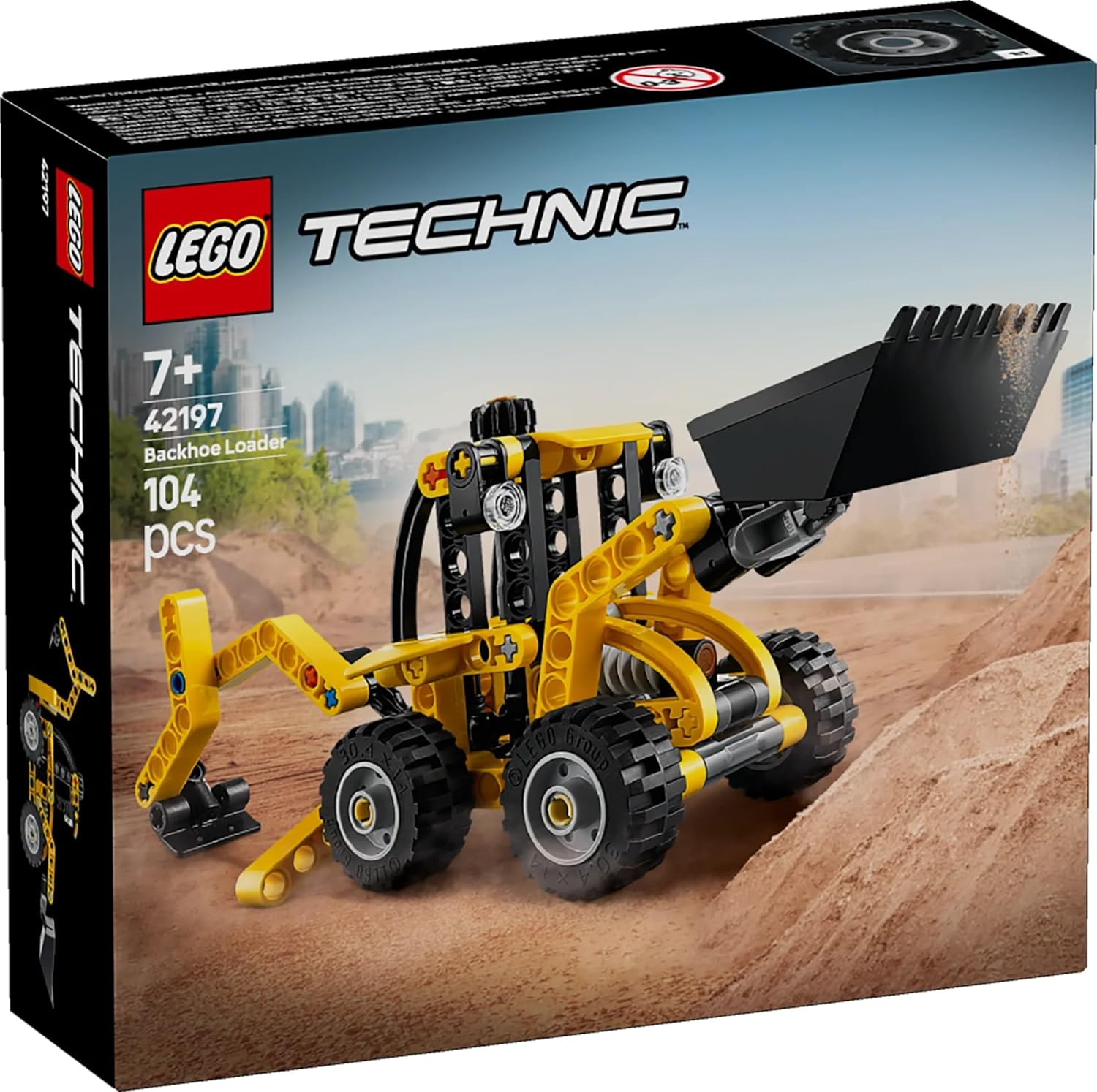 LEGO Backhoe Loader 6518551/42197 - Colorland Toys