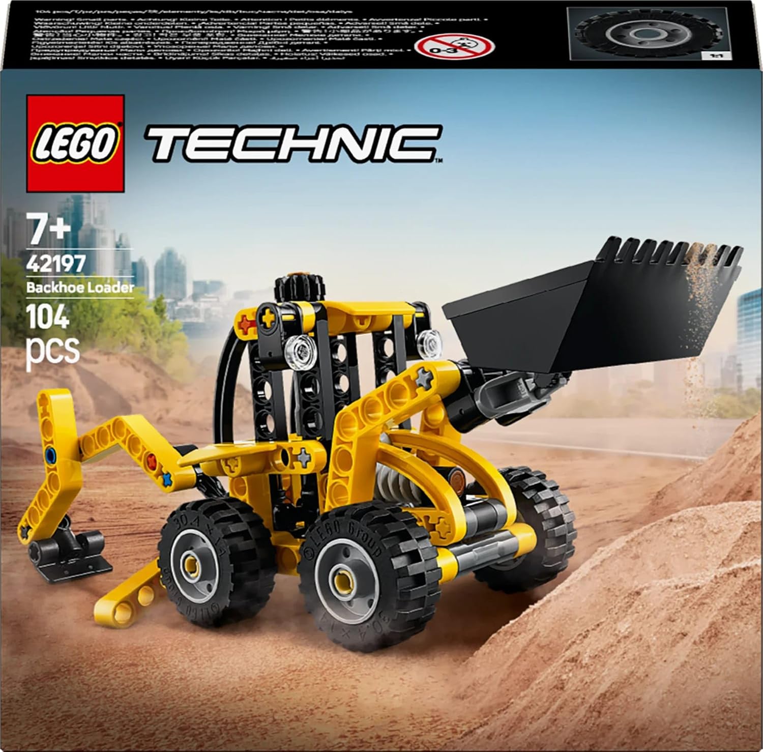 LEGO Backhoe Loader 6518551/42197 - Colorland Toys