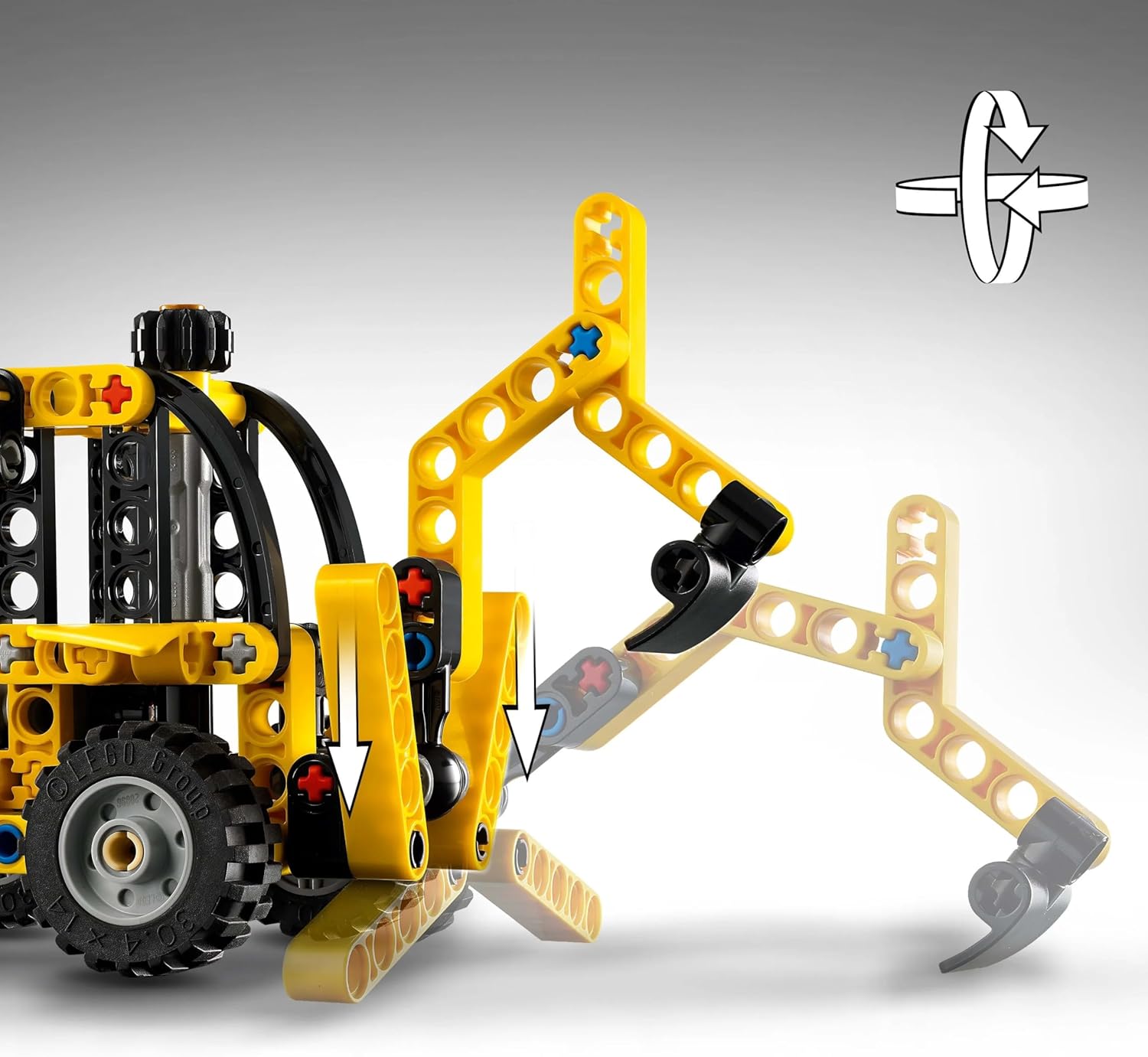 LEGO Backhoe Loader 6518551/42197 - Colorland Toys