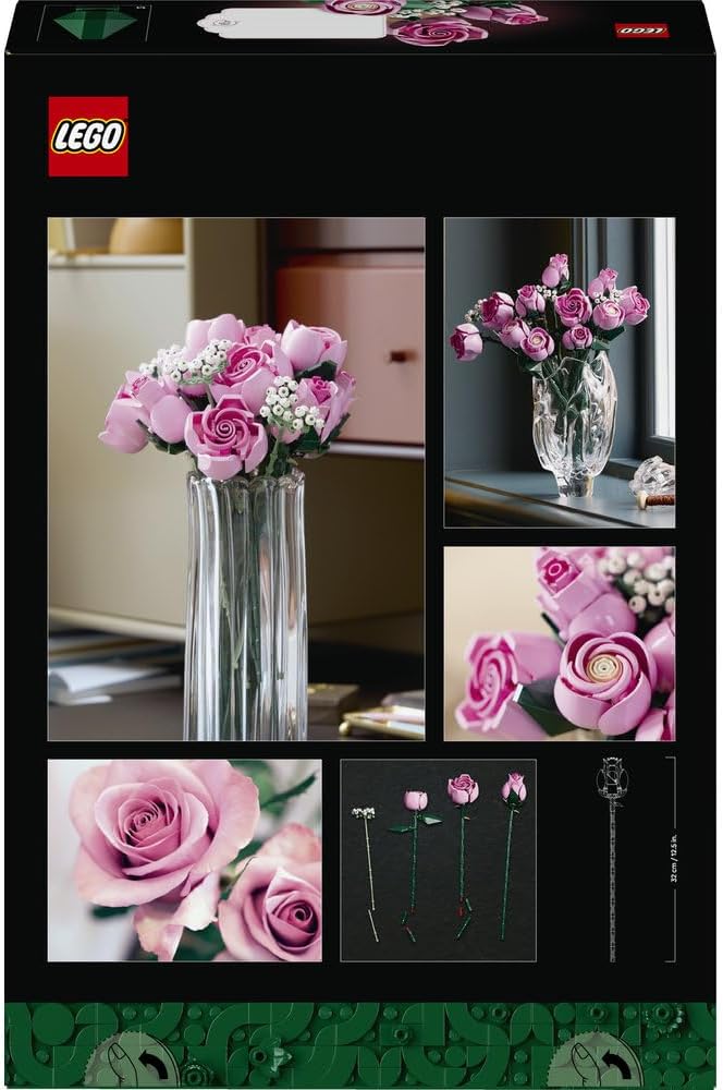 LEGO Botanicals Bouquet Of Pink Roses 10374 — image 14