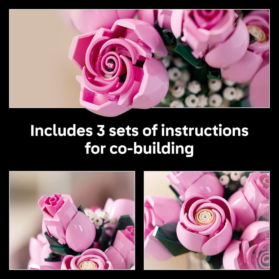LEGO Botanicals Bouquet Of Pink Roses 10374 — image 7
