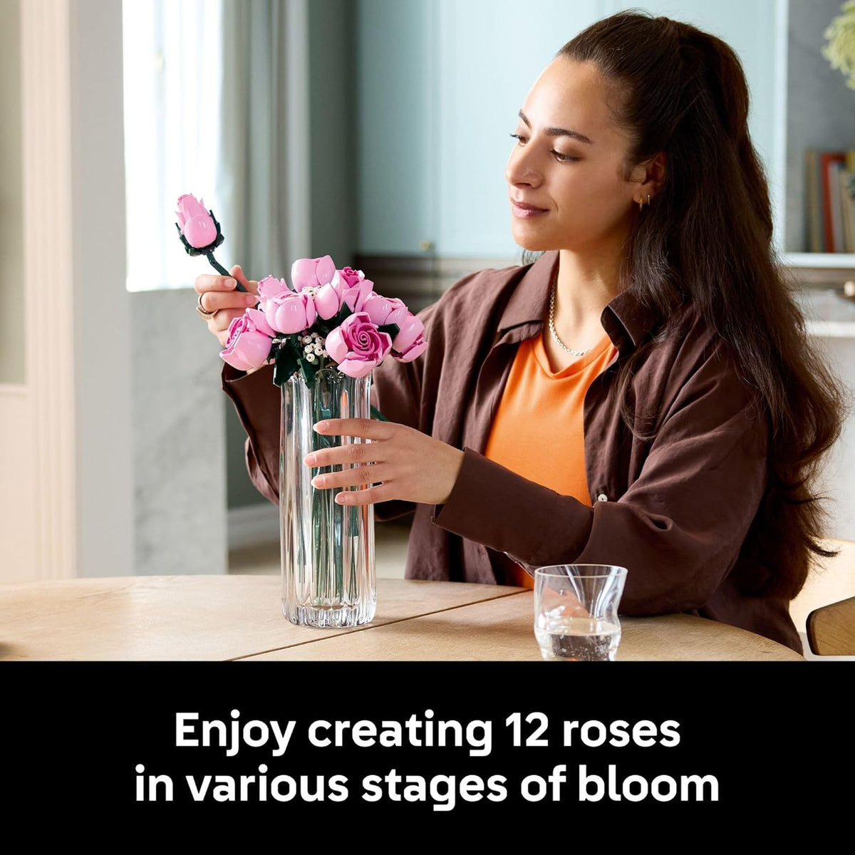 LEGO Botanicals Bouquet Of Pink Roses 10374 — image 3