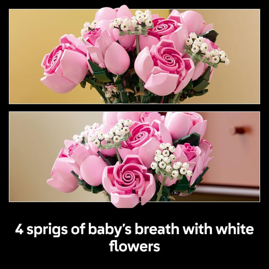 LEGO Botanicals Bouquet Of Pink Roses 10374 — image 9