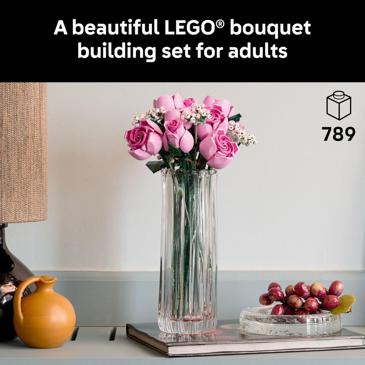 LEGO Botanicals Bouquet Of Pink Roses 10374 — image 2