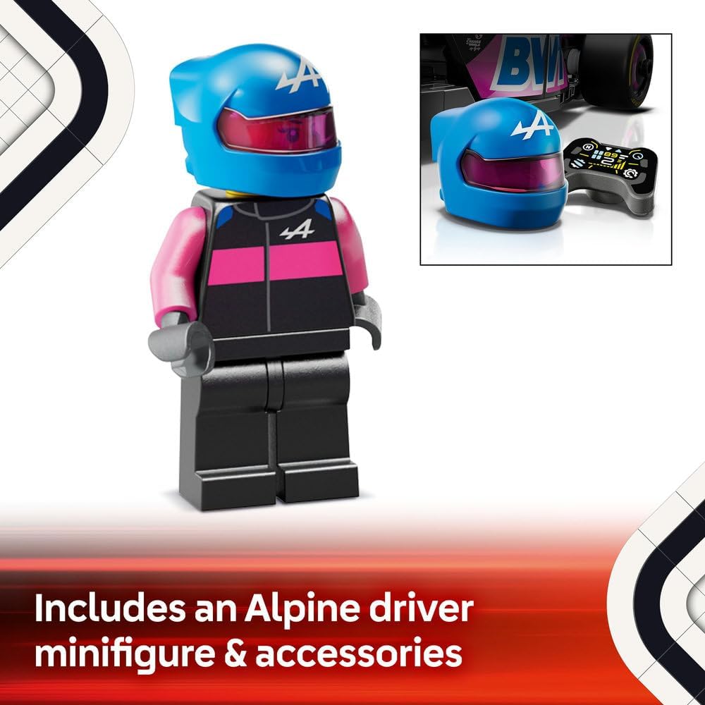 LEGO BWT Alpine F1 Team A524 Race Car 77248 - Colorland Toys