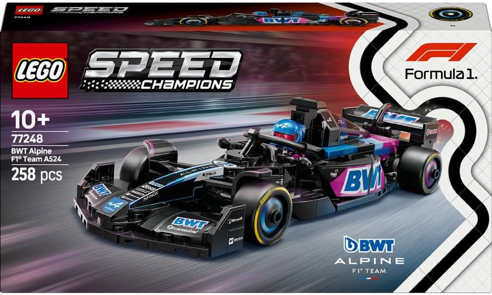LEGO BWT Alpine F1 Team A524 Race Car 77248 — image 7