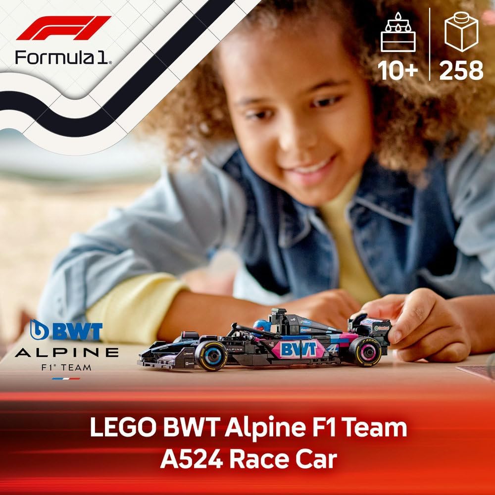 LEGO BWT Alpine F1 Team A524 Race Car 77248 - Colorland Toys