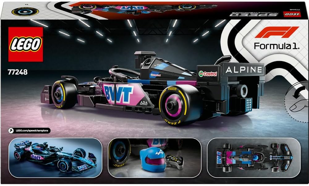 LEGO BWT Alpine F1 Team A524 Race Car 77248 - Colorland Toys