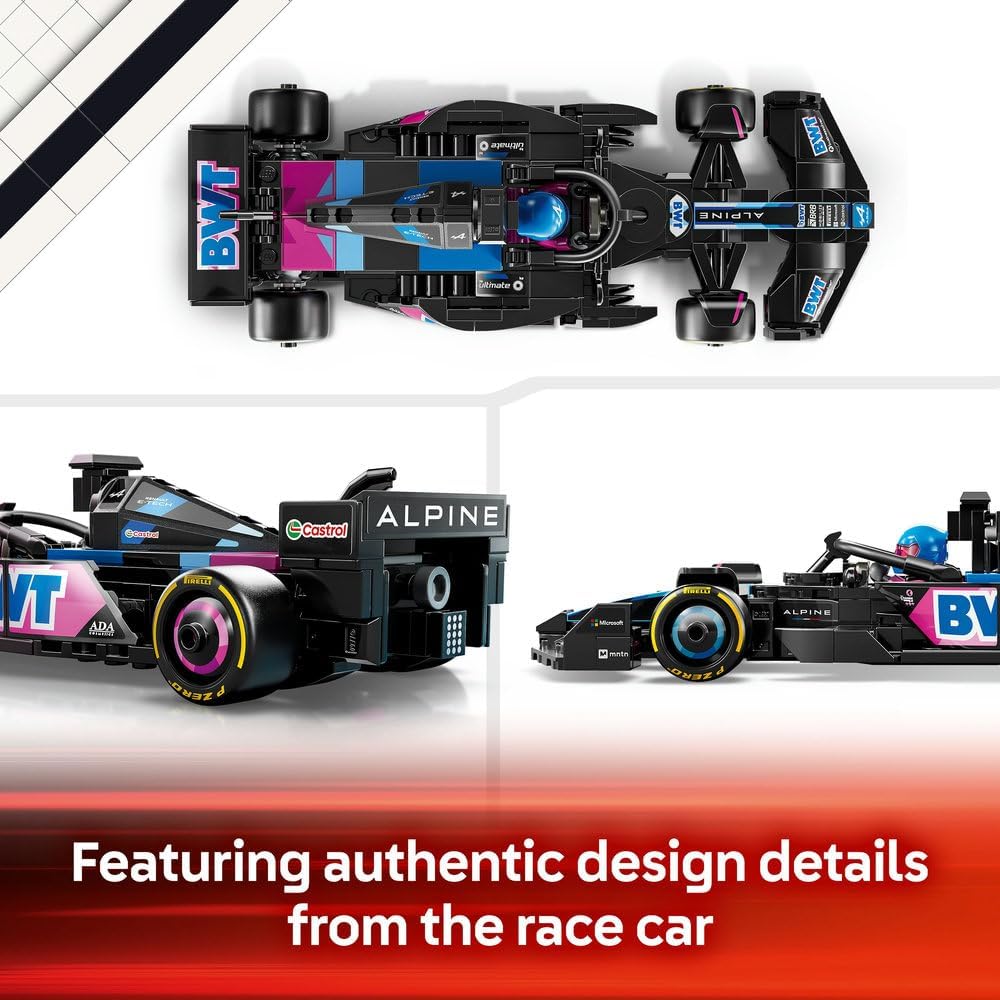 LEGO BWT Alpine F1 Team A524 Race Car 77248 — image 4