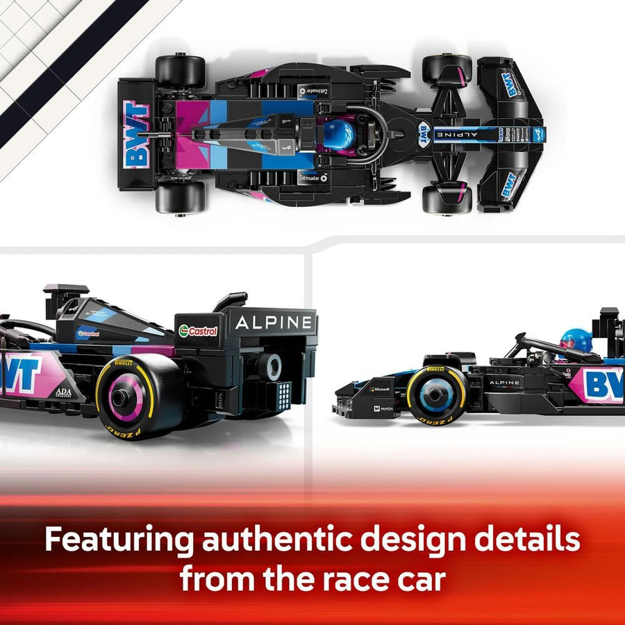 LEGO BWT Alpine F1 Team A524 Race Car 77248 — image 4