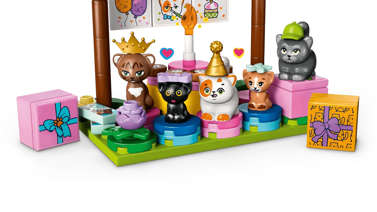 LEGO Cat Birthday Party & Tree House 42666 - Colorland Toys