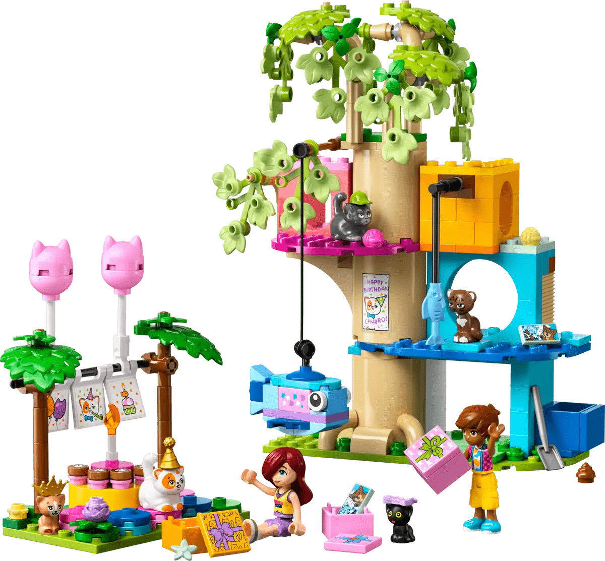 LEGO Cat Birthday Party & Tree House 42666 - Colorland Toys
