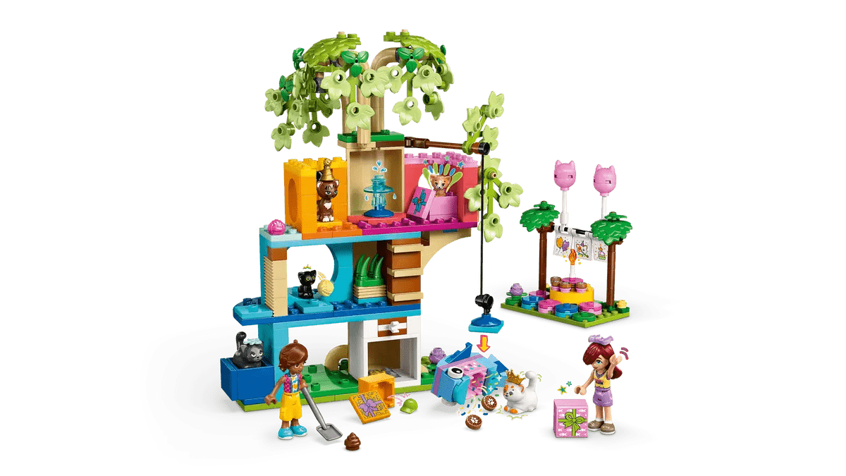 LEGO Cat Birthday Party & Tree House 42666 - Colorland Toys