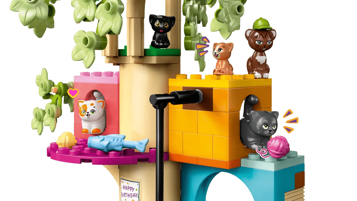 LEGO Cat Birthday Party & Tree House 42666 - Colorland Toys