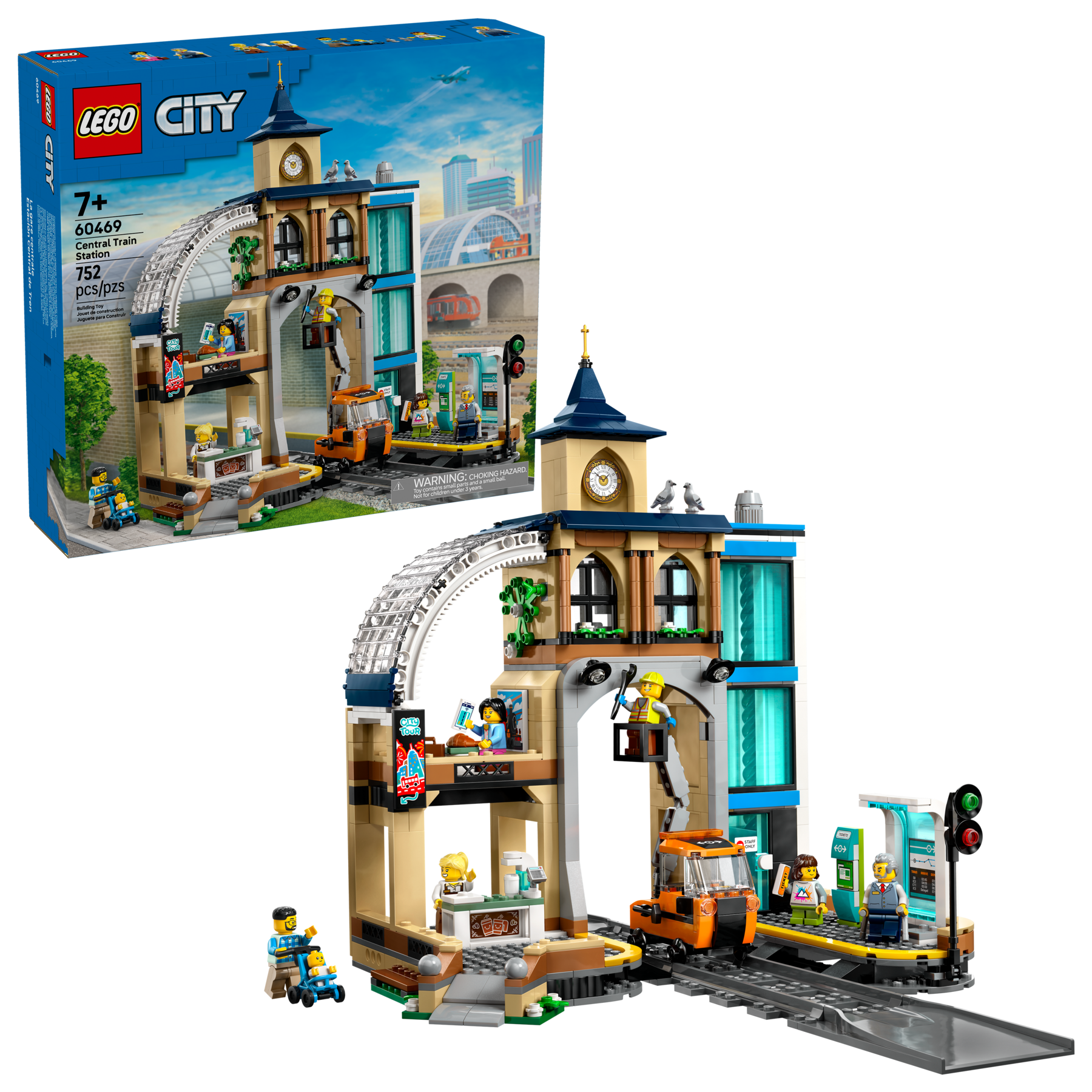 LEGO Central Train Station V29 60469 - Colorland Toys