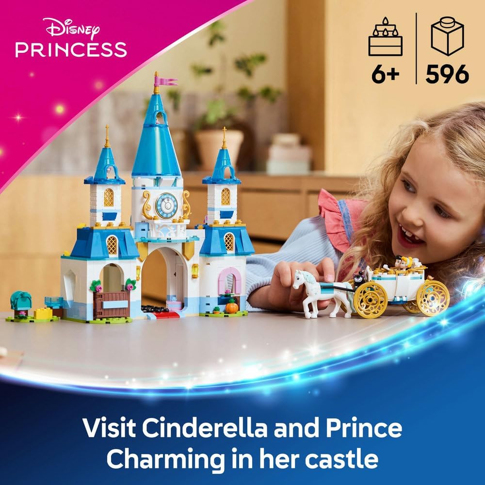LEGO Cinderella'S Castle&Horse.. 6526264/43275 - Colorland Toys