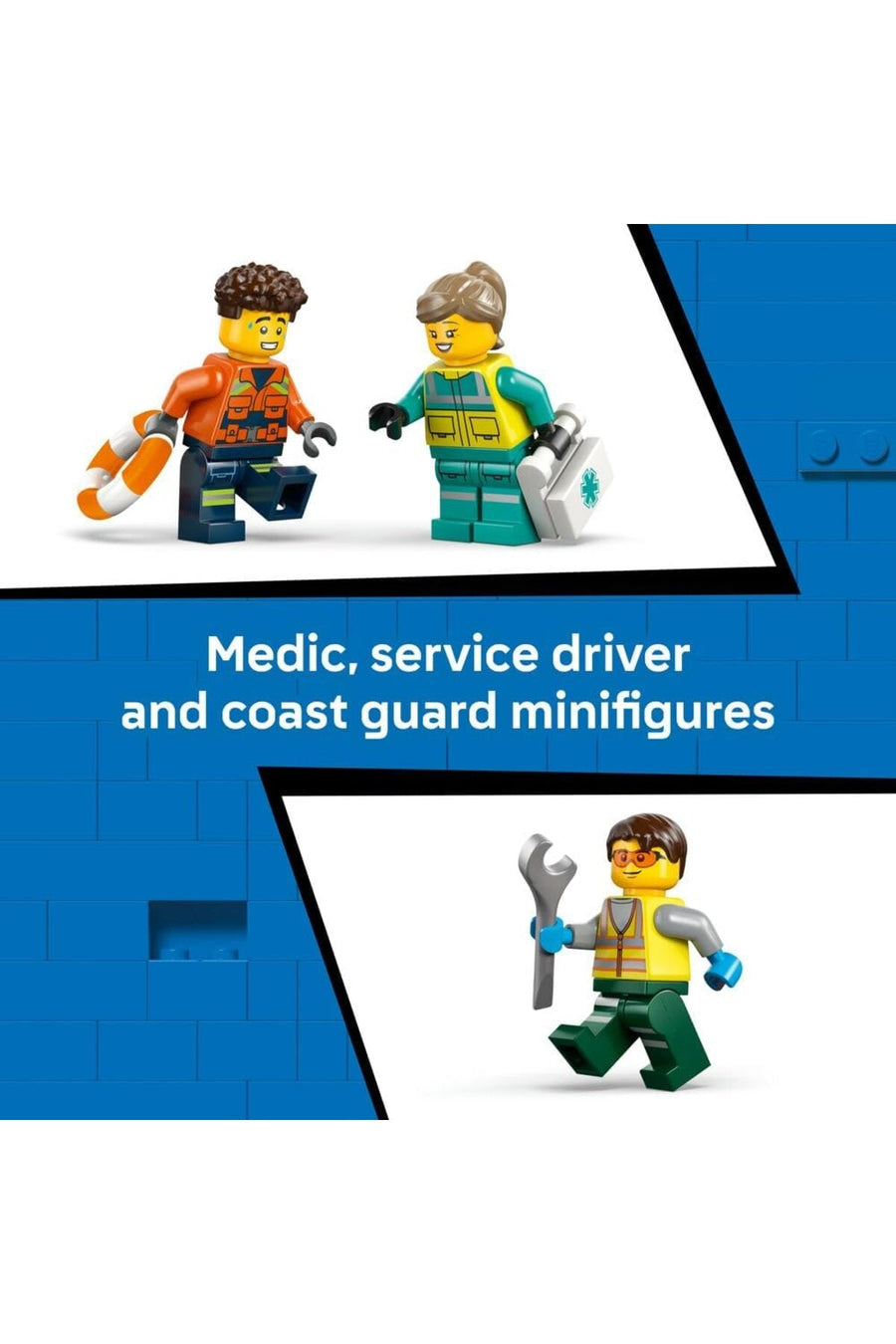 LEGO City Airplane, Service Truck & Hovercraft Rem — image 6