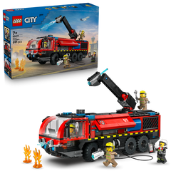 LEGO City Airport Fire Truck 6585647\60499 - Colorland Toys