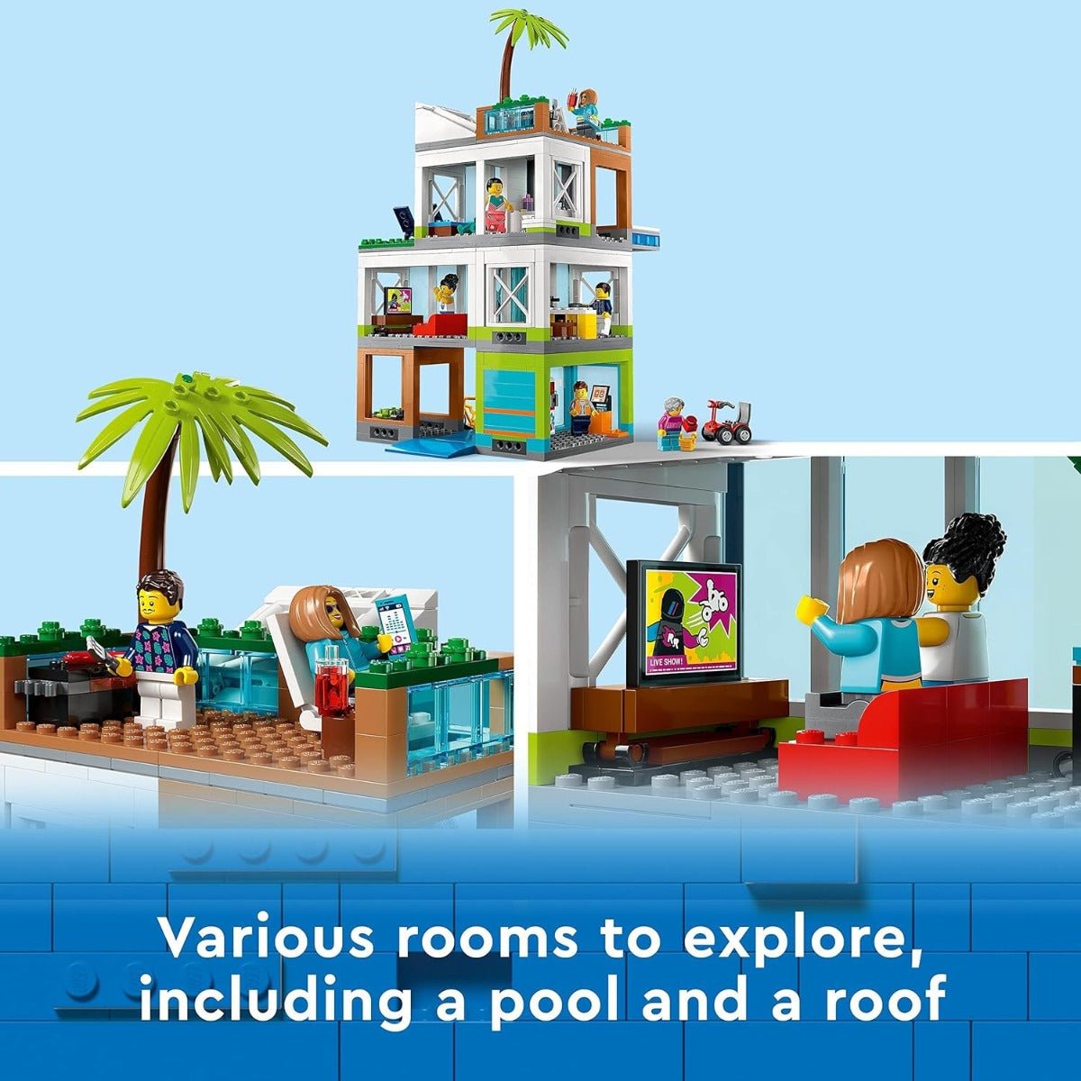 LEGO City Apartment Bulding 60365/6425808 - Colorland Toys
