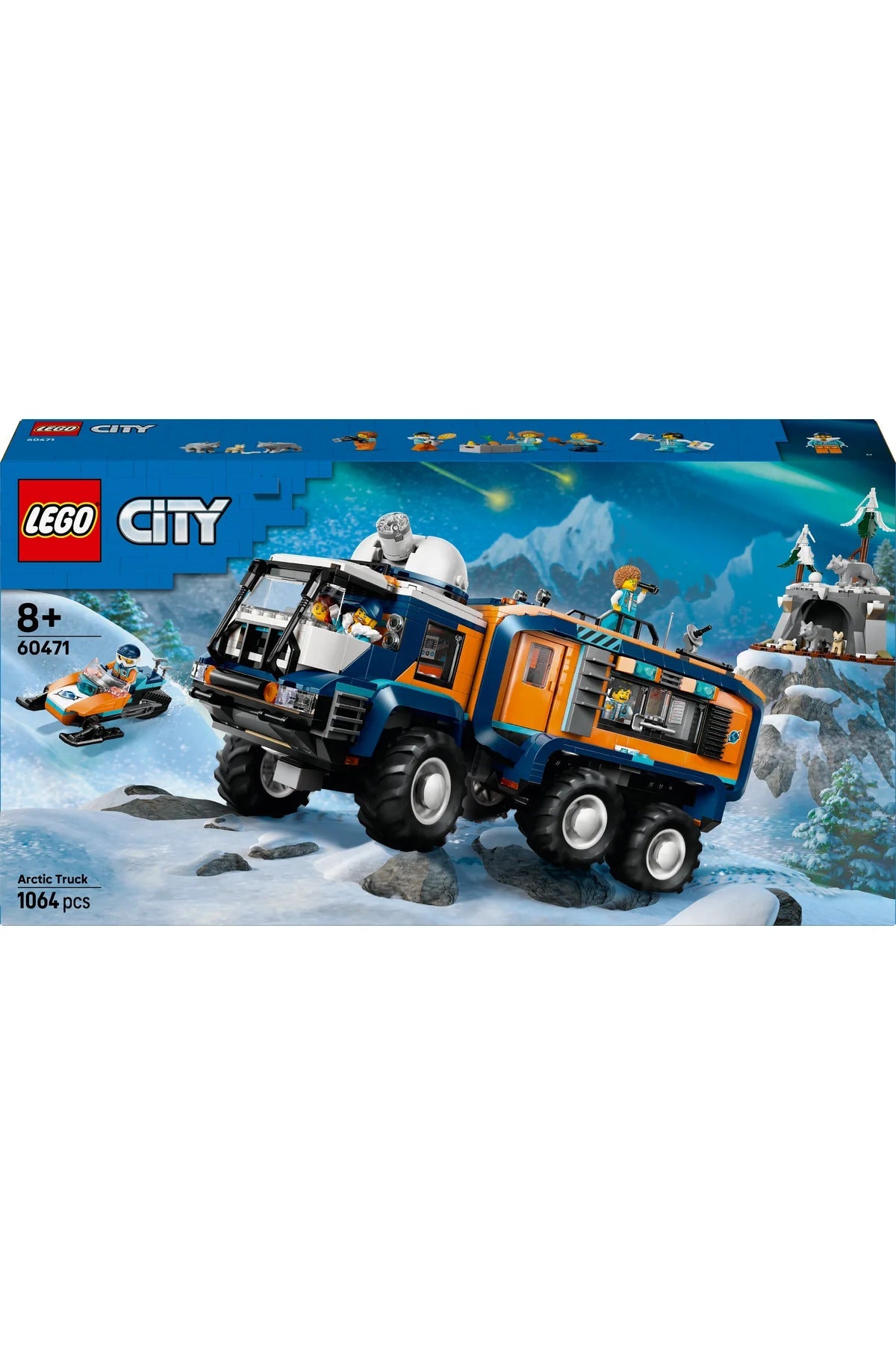 LEGO City Arctic Explorer Science Lab Truck (1064 Pieces) — image 3
