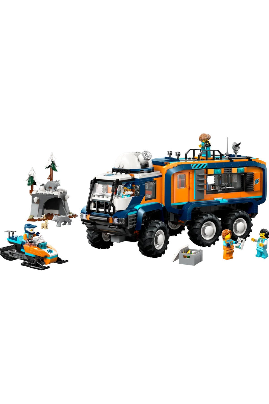 LEGO City Arctic Explorer Science Lab Truck (1064 Pieces) — image 2