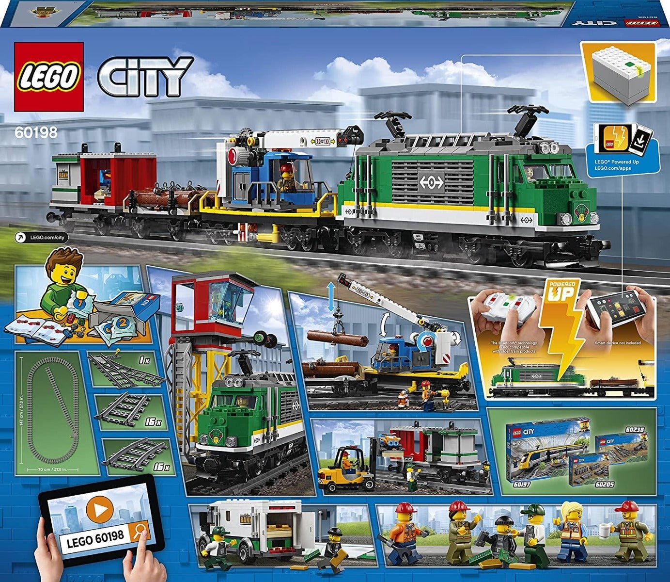 LEGO City Cargo Train 6212495/60198 - Colorland Toys
