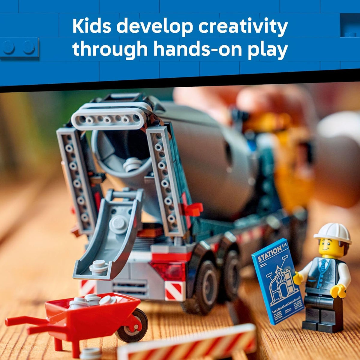 LEGO City Cement Mixer 60478 — image 4