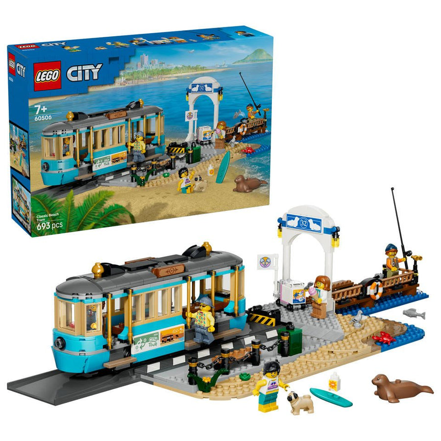 LEGO City Classic Beach Tram 60506 Building Set