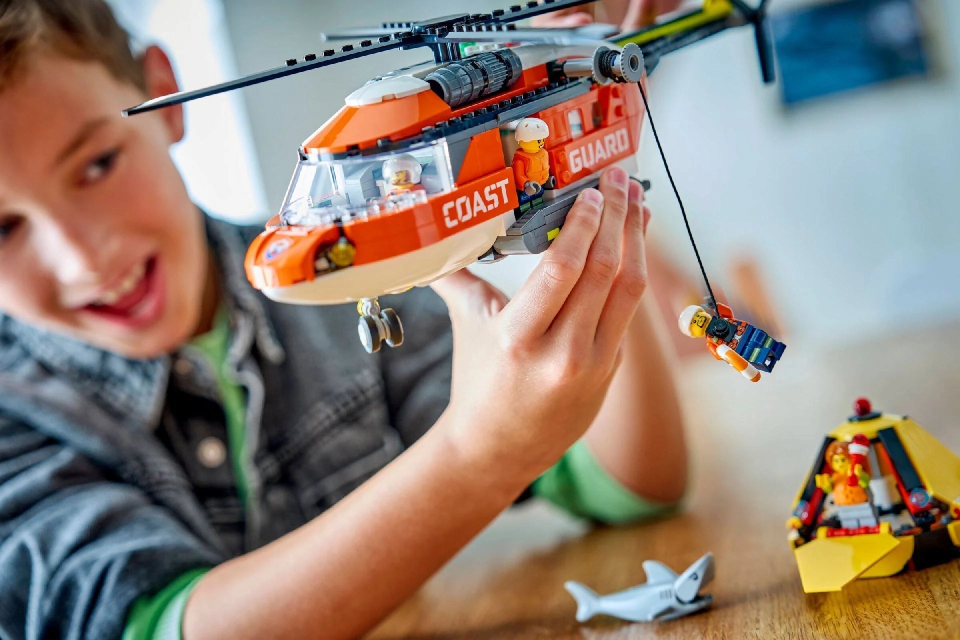 LEGO City Coast Guard Helicopter 60503 - Colorland Toys
