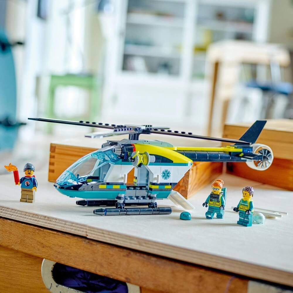 Lego City Emergency Rescue Helicopter - Colorland Toys