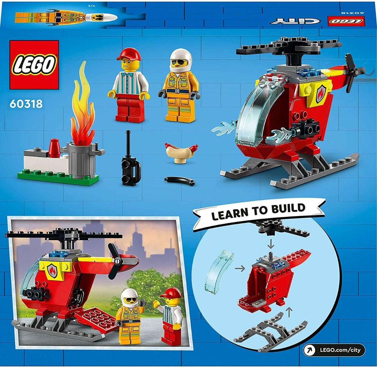 LEGO City Fire Helicopter 60318 — image 4