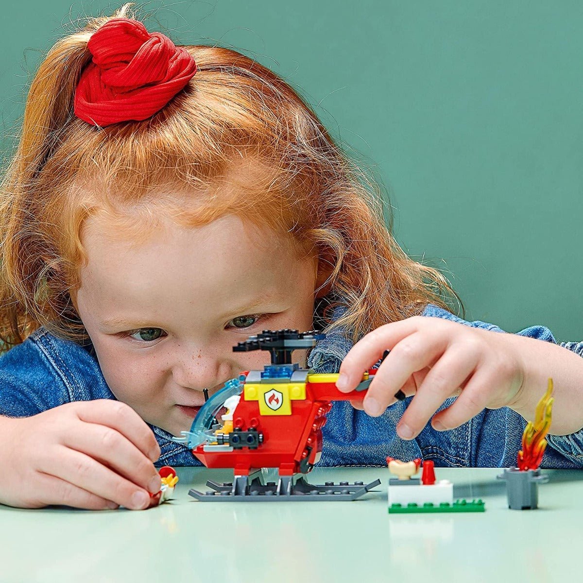 LEGO City Fire Helicopter 60318 - Colorland Toys