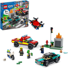 LEGO City Fire Rescue and Police Chase 60319 - Colorland Toys