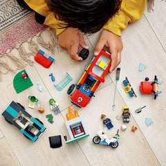 LEGO City Fire Rescue and Police Chase 60319 - Colorland Toys