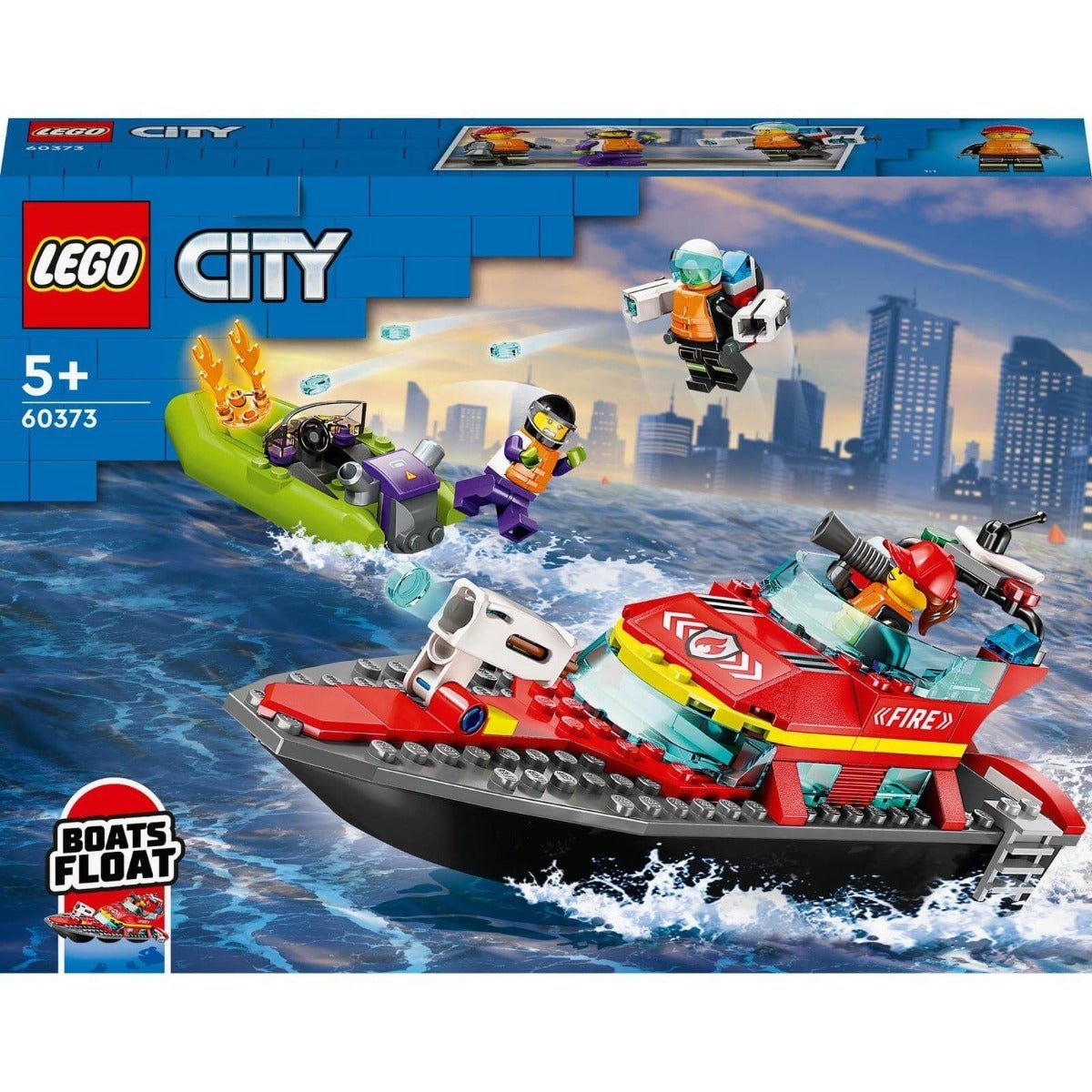LEGO City Fire Rescue Boat 6425834/60373 — image 1