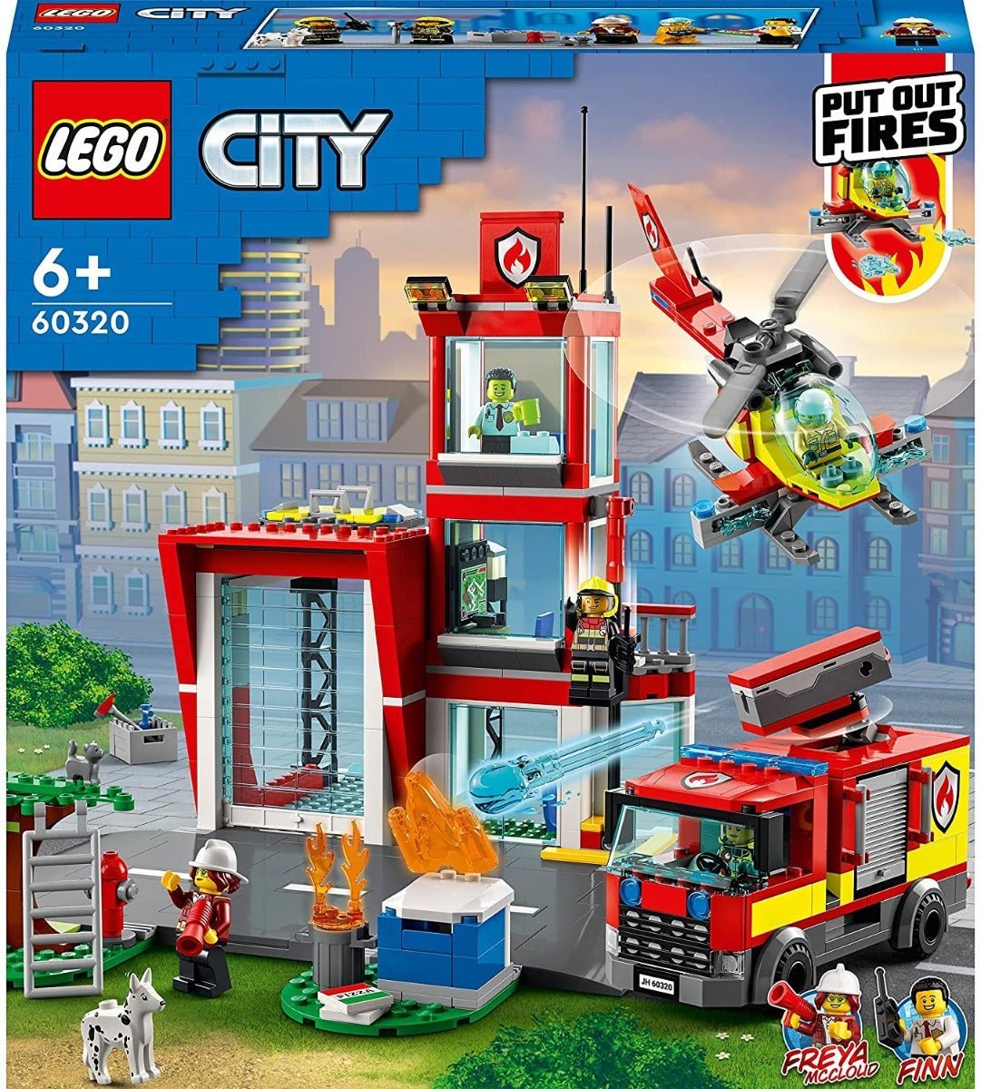 LEGO City Fire Station 60320 - Colorland Toys