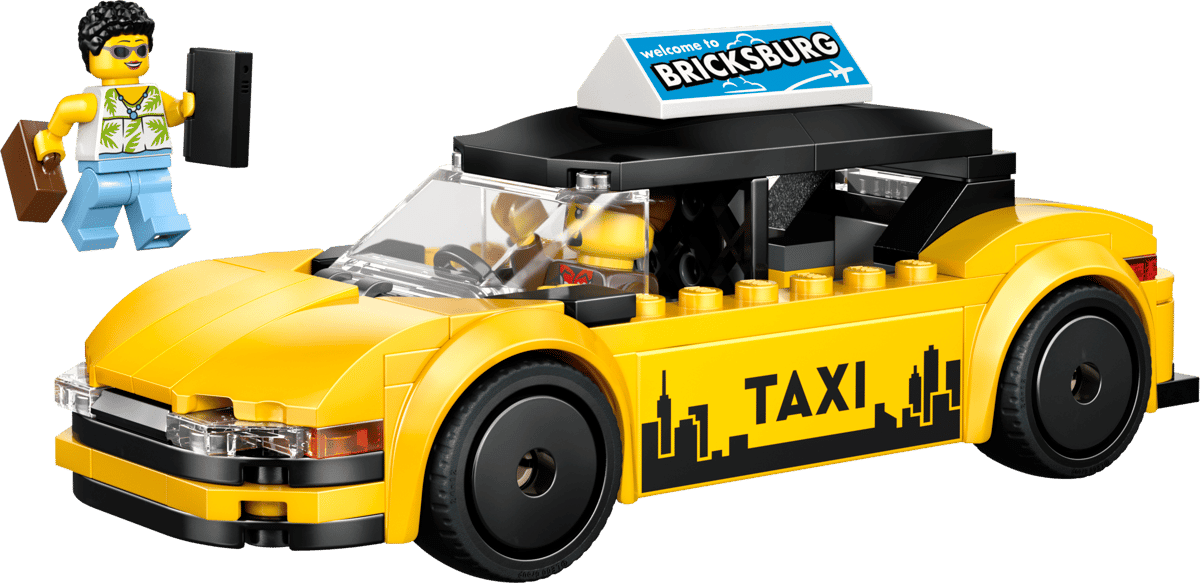 LEGO City Great Vehicles Yellow Taxi 60487 — image 2