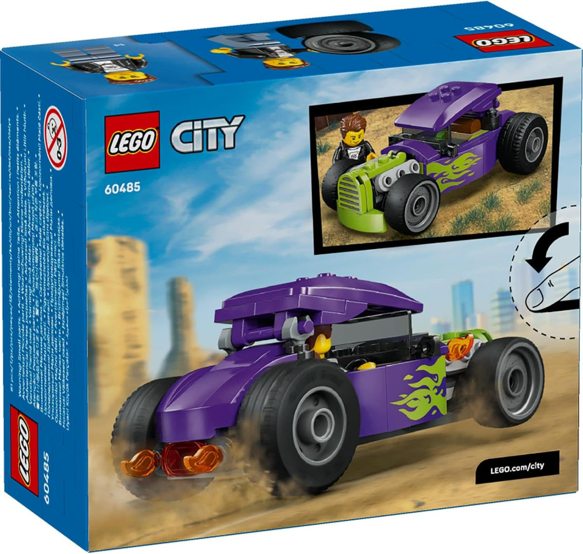 LEGO City Hot Rod 60485 — image 2
