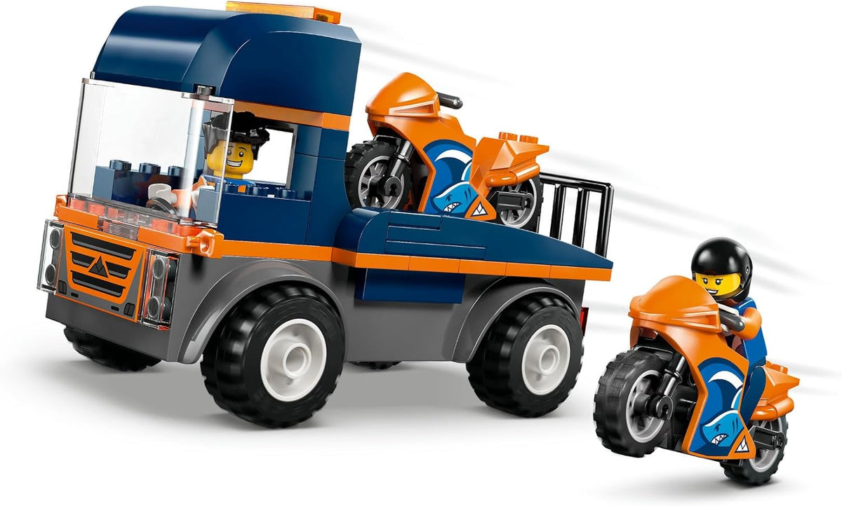 LEGO City Motorcycle Transporter 60491 — image 2
