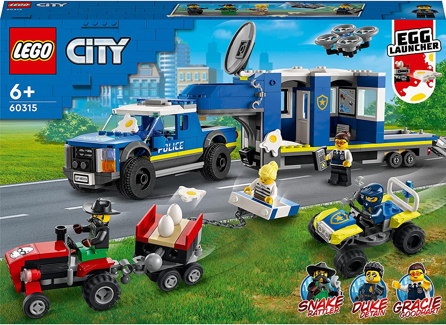LEGO City Police Mobile Command Truck 60315 - Colorland Toys