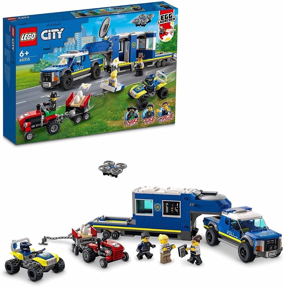 LEGO City Police Mobile Command Truck 60315 - Colorland Toys