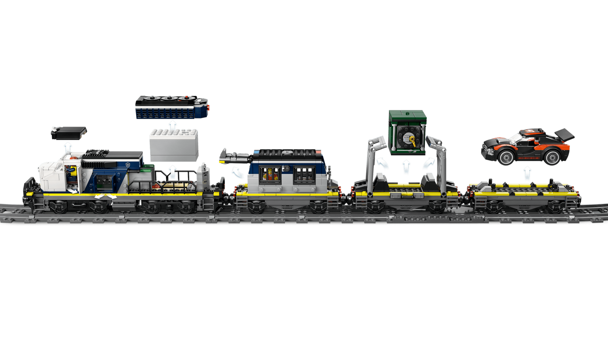 LEGO City Police Train Heist 60508 - Colorland Toys