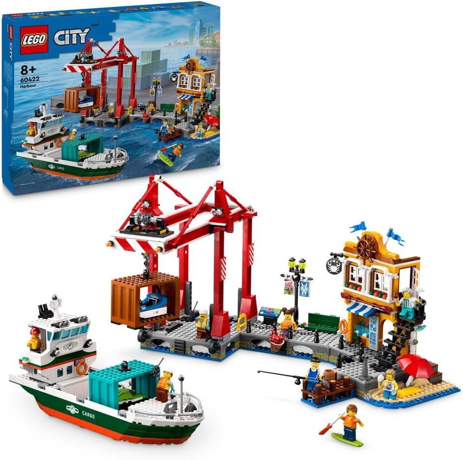 Lego City Seaside Harbor with Cargo Ship 60422/6470809 - Colorland Toys
