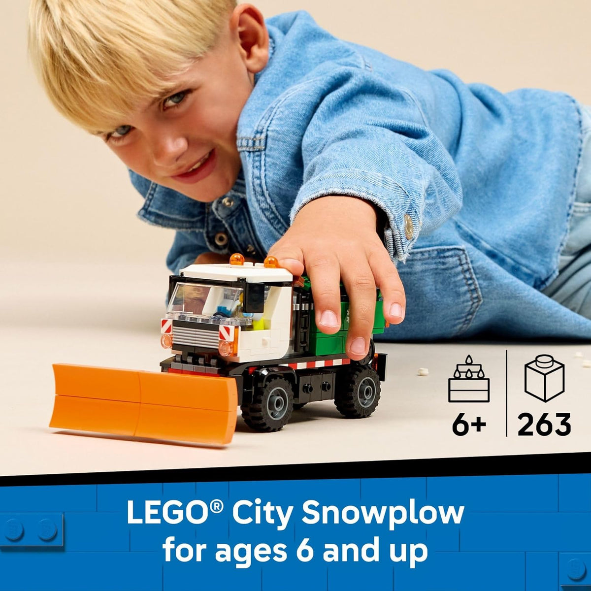 LEGO City Snowplow 60490 — image 2