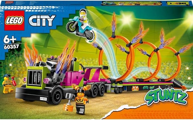 شاحنة LEGO City Stunt وتحدي حلقة النار 6425788/60357 — image 2