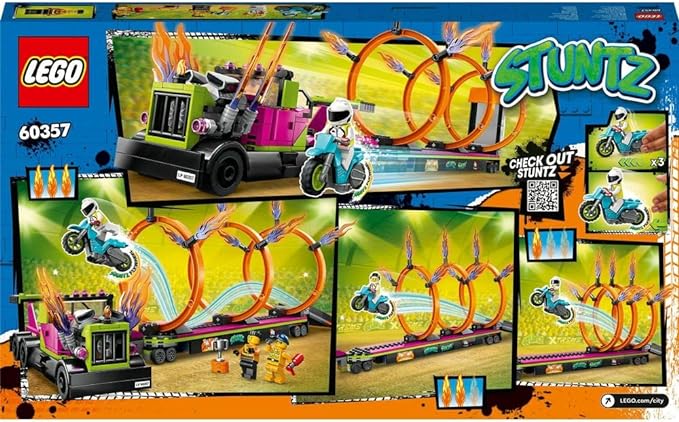 LEGO City Stunt Truck & Ring of Fire Challenge 6425788/60357 - Colorland Toys