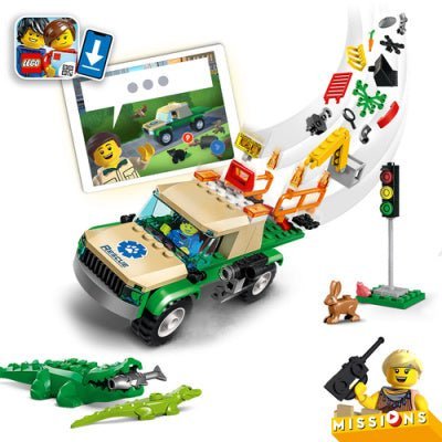LEGO City Wild Animal Rescue Missions 6385810/60353 - Colorland Toys